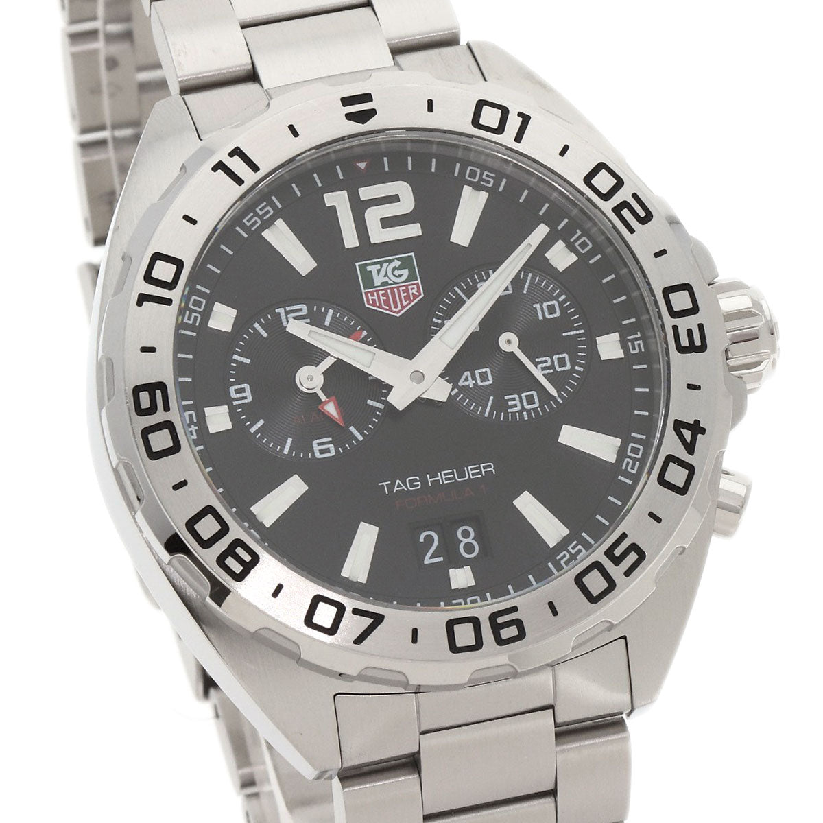 TAG HEUER TAG Heuer FORMULA1 Alarm Watches WAZ111A Stainless Steel/Stainless Steel mens