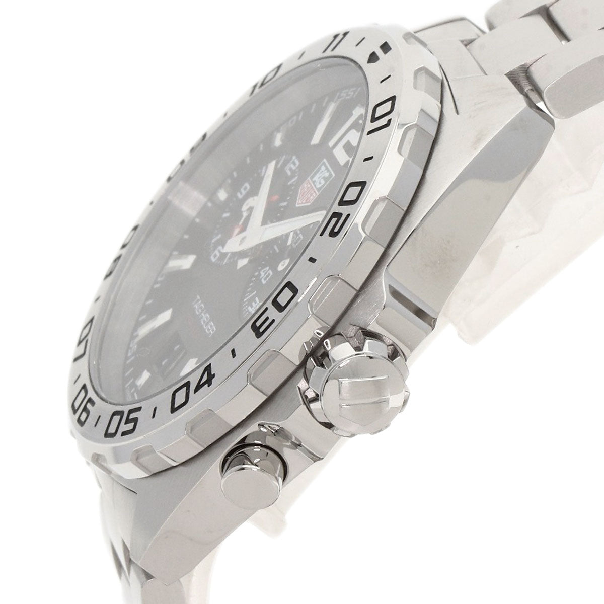 TAG HEUER TAG Heuer FORMULA1 Alarm Watches WAZ111A Stainless Steel/Stainless Steel mens