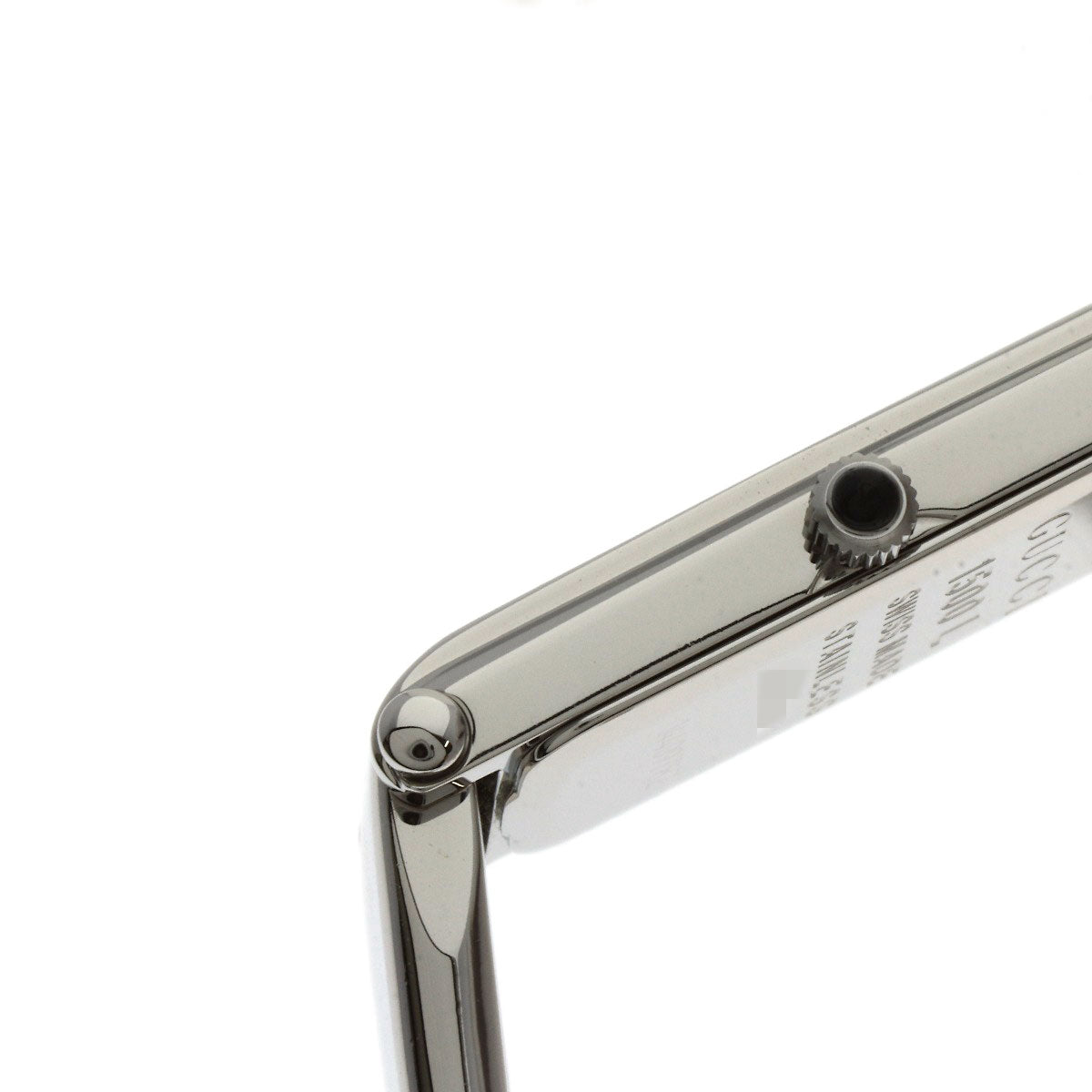 GUCCI 1P Diamond Watches 1500L Stainless Steel/Stainless Steel Ladies