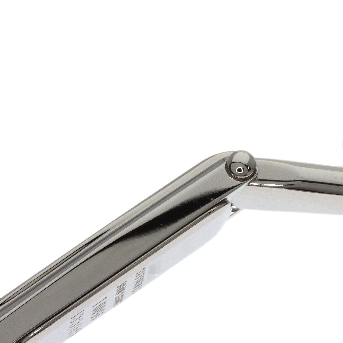 GUCCI 1P Diamond Watches 1500L Stainless Steel/Stainless Steel Ladies