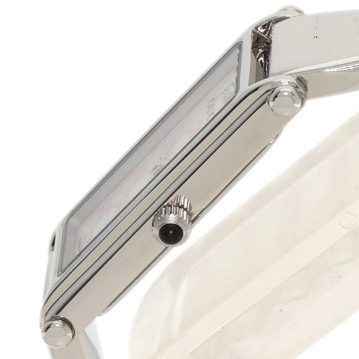 GUCCI 1P Diamond Watches 1500L Stainless Steel/Stainless Steel Ladies