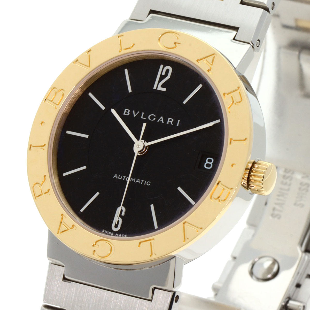 BVLGARI BVLGARI BVLGARI Watches BB33SG Stainless Steel/SSxK18YG mens
