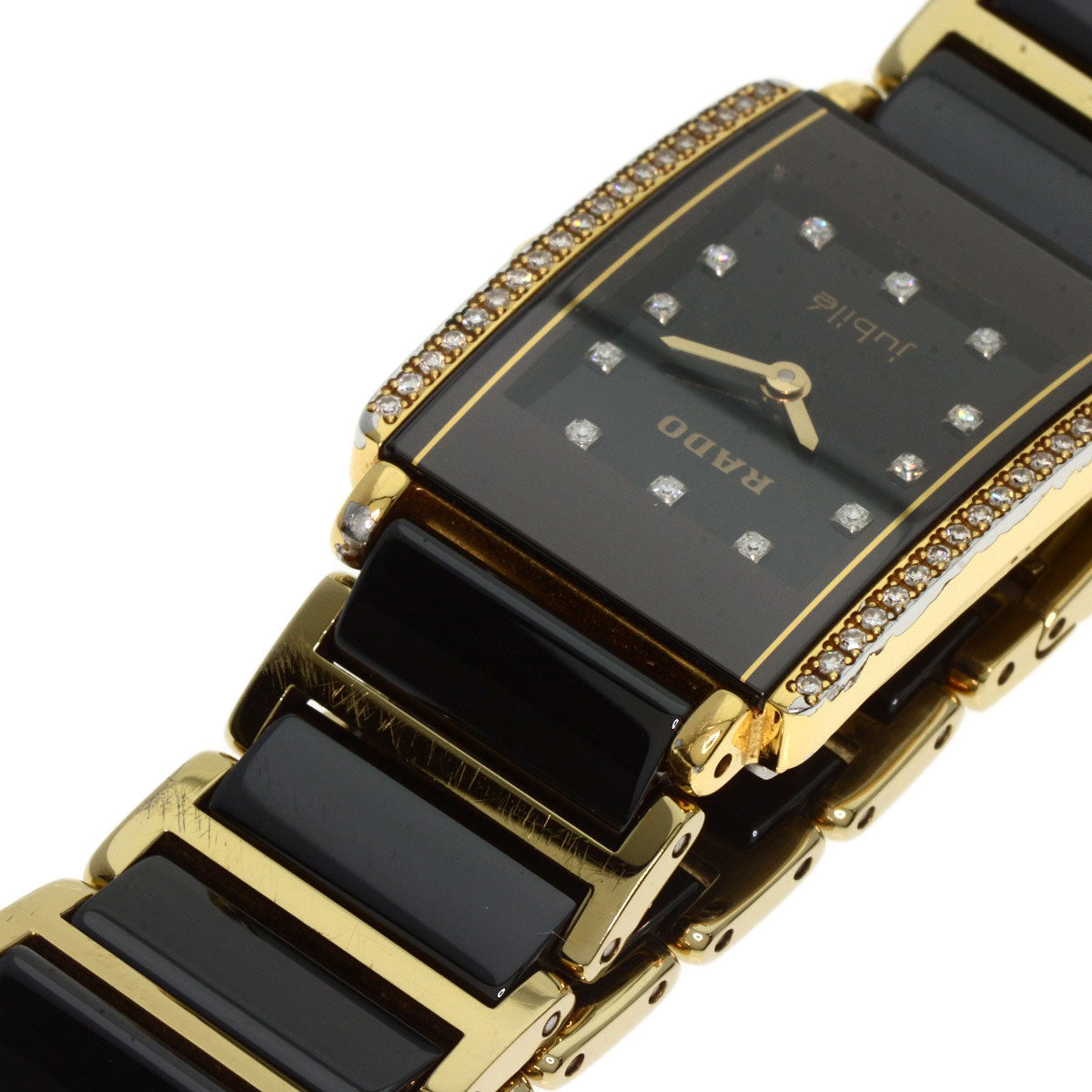 RADO Diamond Star Jubilee Diamond Watches 153.0339.3 Ceramic/Ceramic Ladies