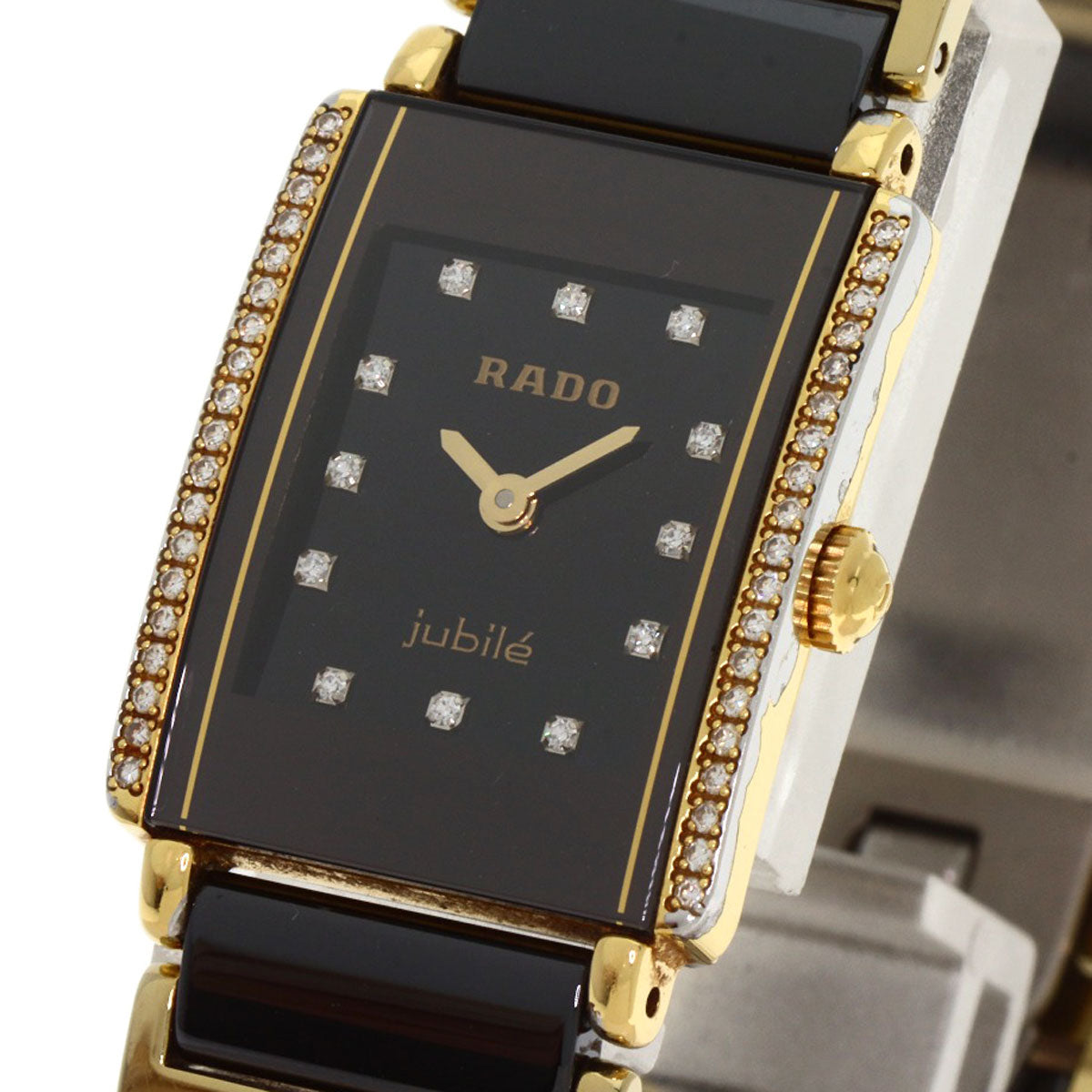 RADO Diamond Star Jubilee Diamond Watches 153.0339.3 Ceramic/Ceramic Ladies