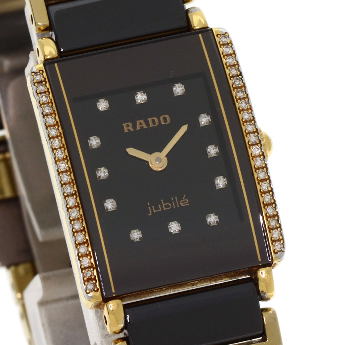 RADO Diamond Star Jubilee Diamond Watches 153.0339.3 Ceramic/Ceramic Ladies