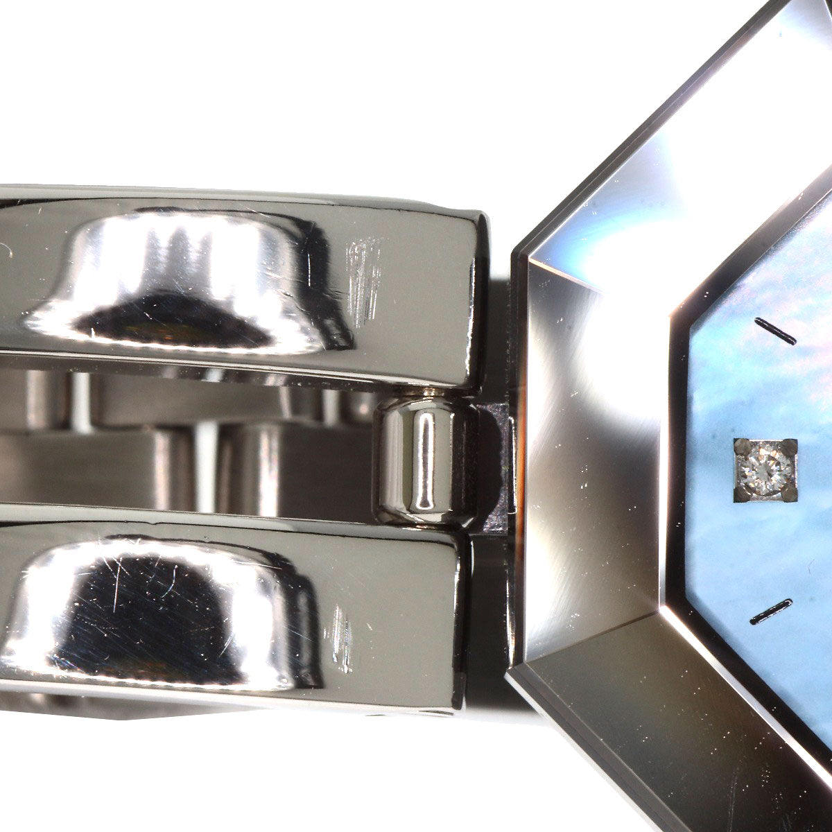 CENTURY Time Gem 1P Diamond Watches Stainless Steel/Stainless Steel Ladies