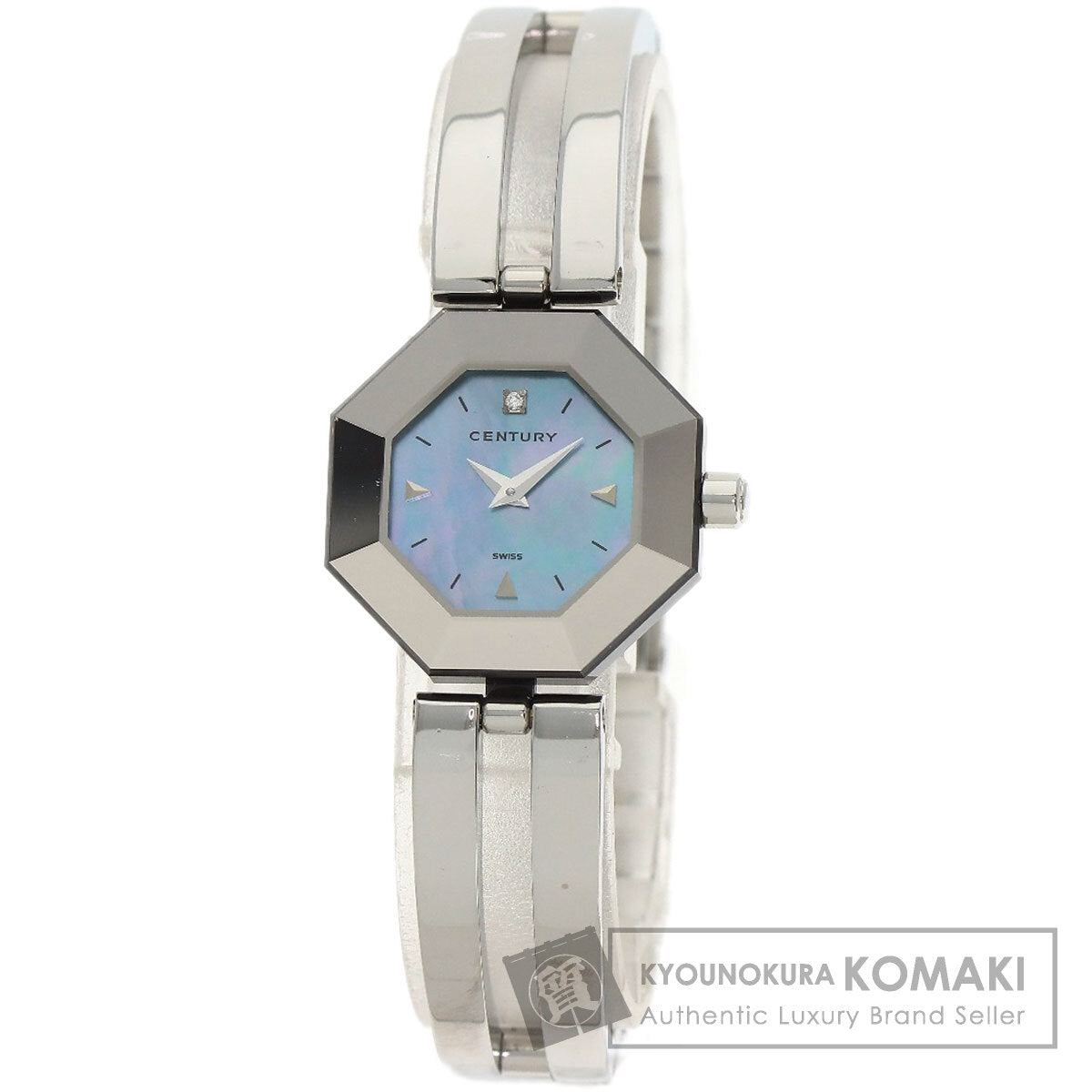 CENTURY Time Gem 1P Diamond Watches Stainless Steel/Stainless Steel Ladies