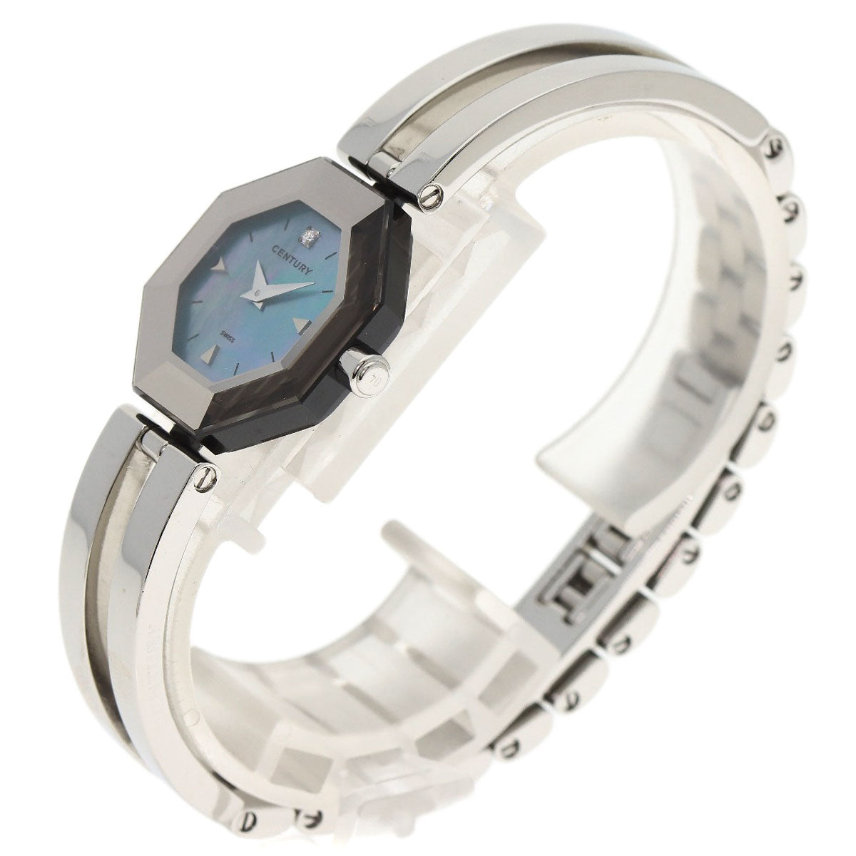 CENTURY Time Gem 1P Diamond Watches Stainless Steel/Stainless Steel Ladies