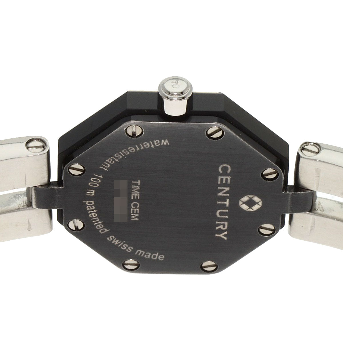 CENTURY Time Gem 1P Diamond Watches Stainless Steel/Stainless Steel Ladies