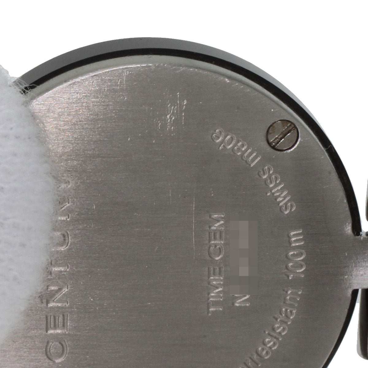 CENTURY Time Gem 1P Diamond Watches Stainless Steel/Stainless Steel Ladies