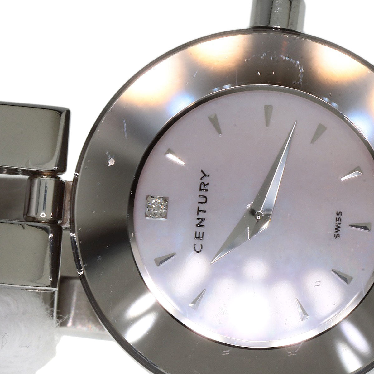 CENTURY Time Gem 1P Diamond Watches Stainless Steel/Stainless Steel Ladies
