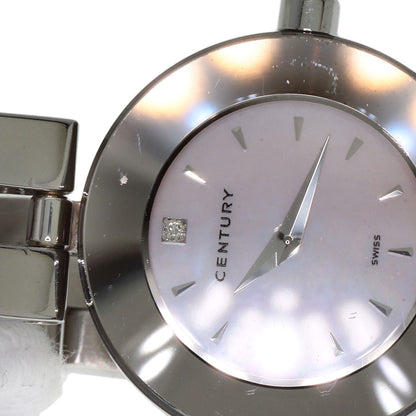 CENTURY Time Gem 1P Diamond Watches Stainless Steel/Stainless Steel Ladies