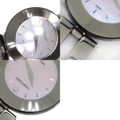 CENTURY Time Gem 1P Diamond Watches Stainless Steel/Stainless Steel Ladies