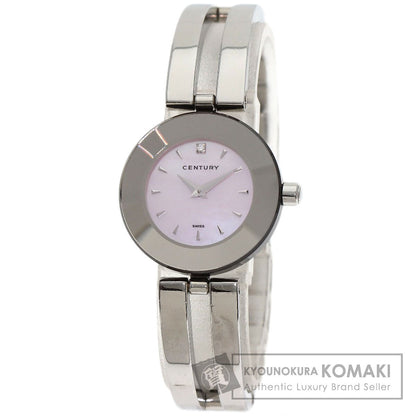 CENTURY Time Gem 1P Diamond Watches Stainless Steel/Stainless Steel Ladies