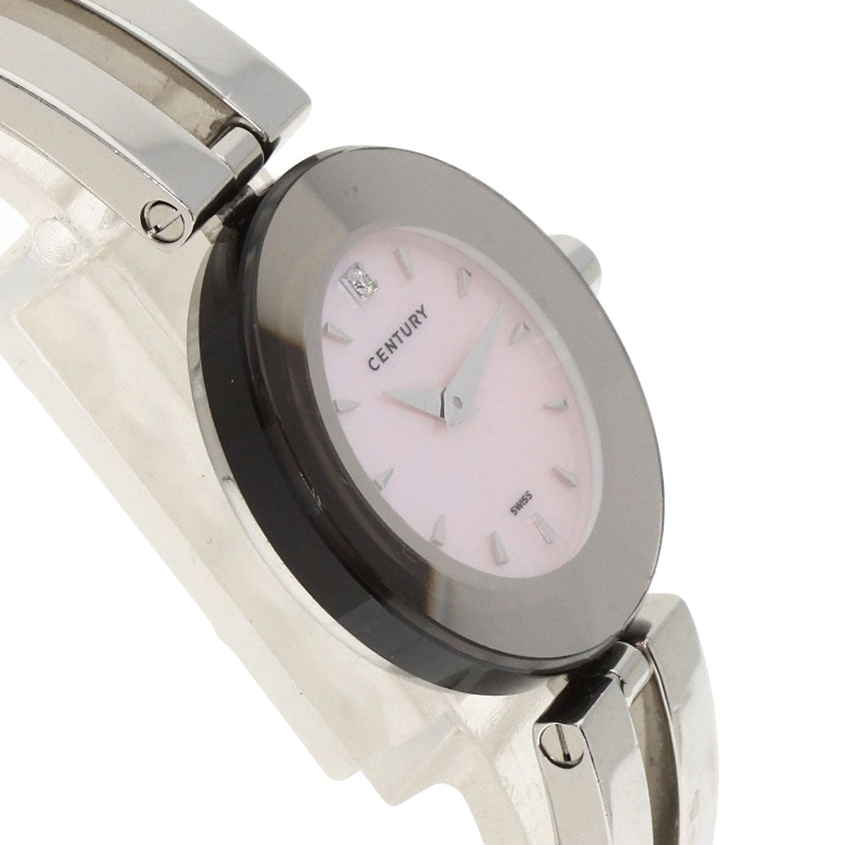CENTURY Time Gem 1P Diamond Watches Stainless Steel/Stainless Steel Ladies