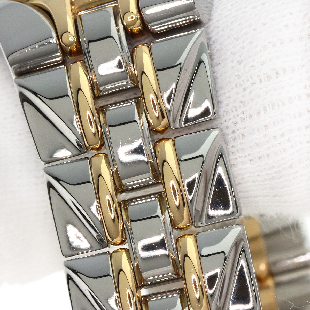PATEK PHILIPPE Sculpture Diamond Bezel Watches 4891/1 Stainless Steel/SSxK18YG Ladies