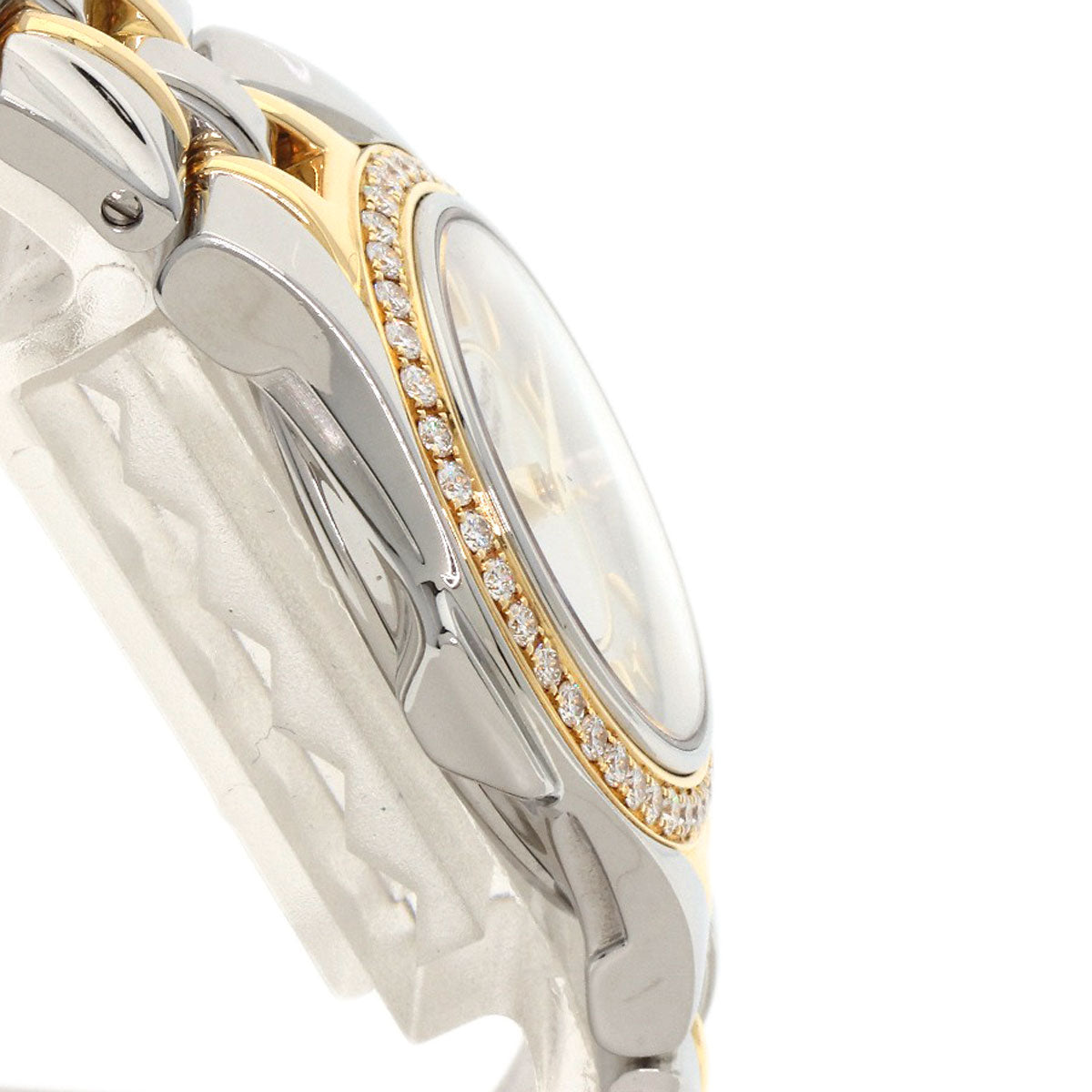 PATEK PHILIPPE Sculpture Diamond Bezel Watches 4891/1 Stainless Steel/SSxK18YG Ladies