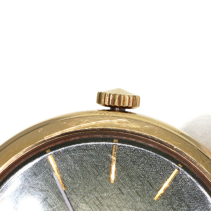 SEIKO Chariot Watches 2220-0180 K18 Yellow Gold/Leather mens