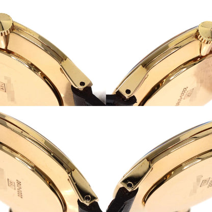 SEIKO Chariot Watches 2220-0180 K18 Yellow Gold/Leather mens