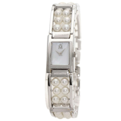 MIKIMOTO Pearl watch Watches NNS-8019PF Stainless Steel/SSxPearl Ladies