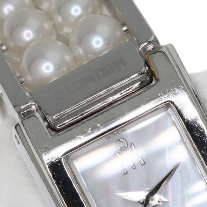 MIKIMOTO Pearl watch Watches NNS-8019PF Stainless Steel/SSxPearl Ladies