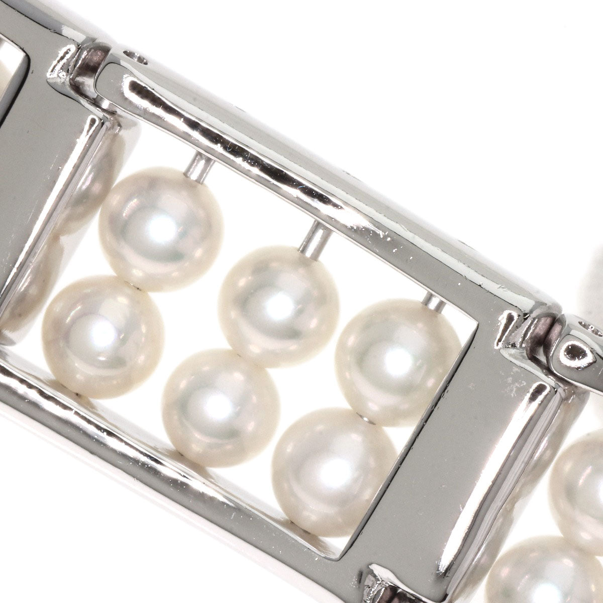 MIKIMOTO Pearl watch Watches NNS-8019PF Stainless Steel/SSxPearl Ladies