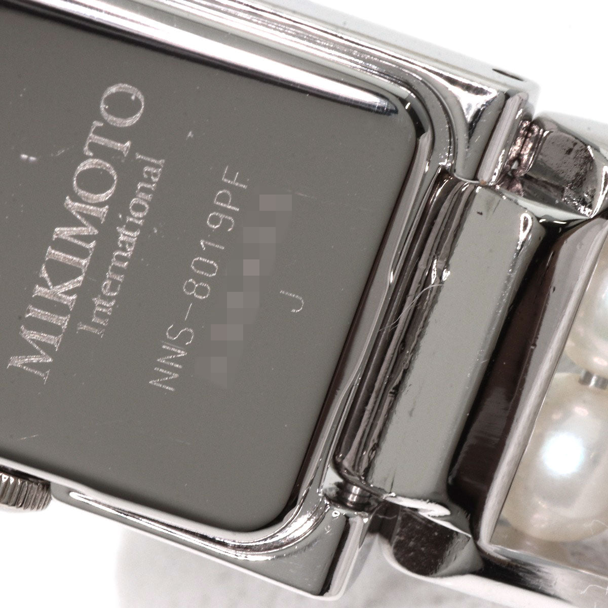 MIKIMOTO Pearl watch Watches NNS-8019PF Stainless Steel/SSxPearl Ladies