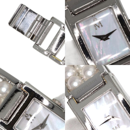 MIKIMOTO Pearl watch Watches NNS-8019PF Stainless Steel/SSxPearl Ladies