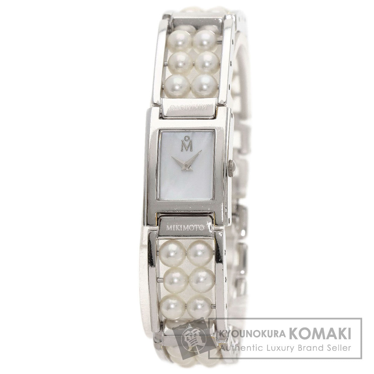 MIKIMOTO Pearl watch Watches NNS-8019PF Stainless Steel/SSxPearl Ladies