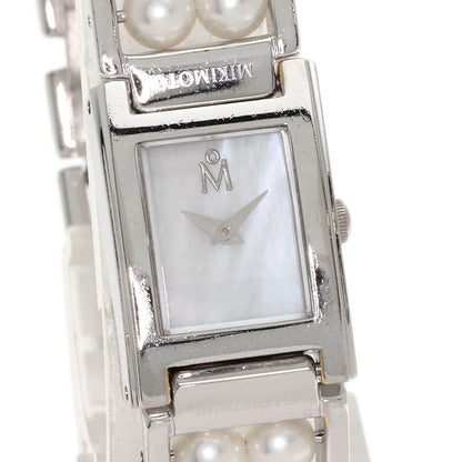 MIKIMOTO Pearl watch Watches NNS-8019PF Stainless Steel/SSxPearl Ladies
