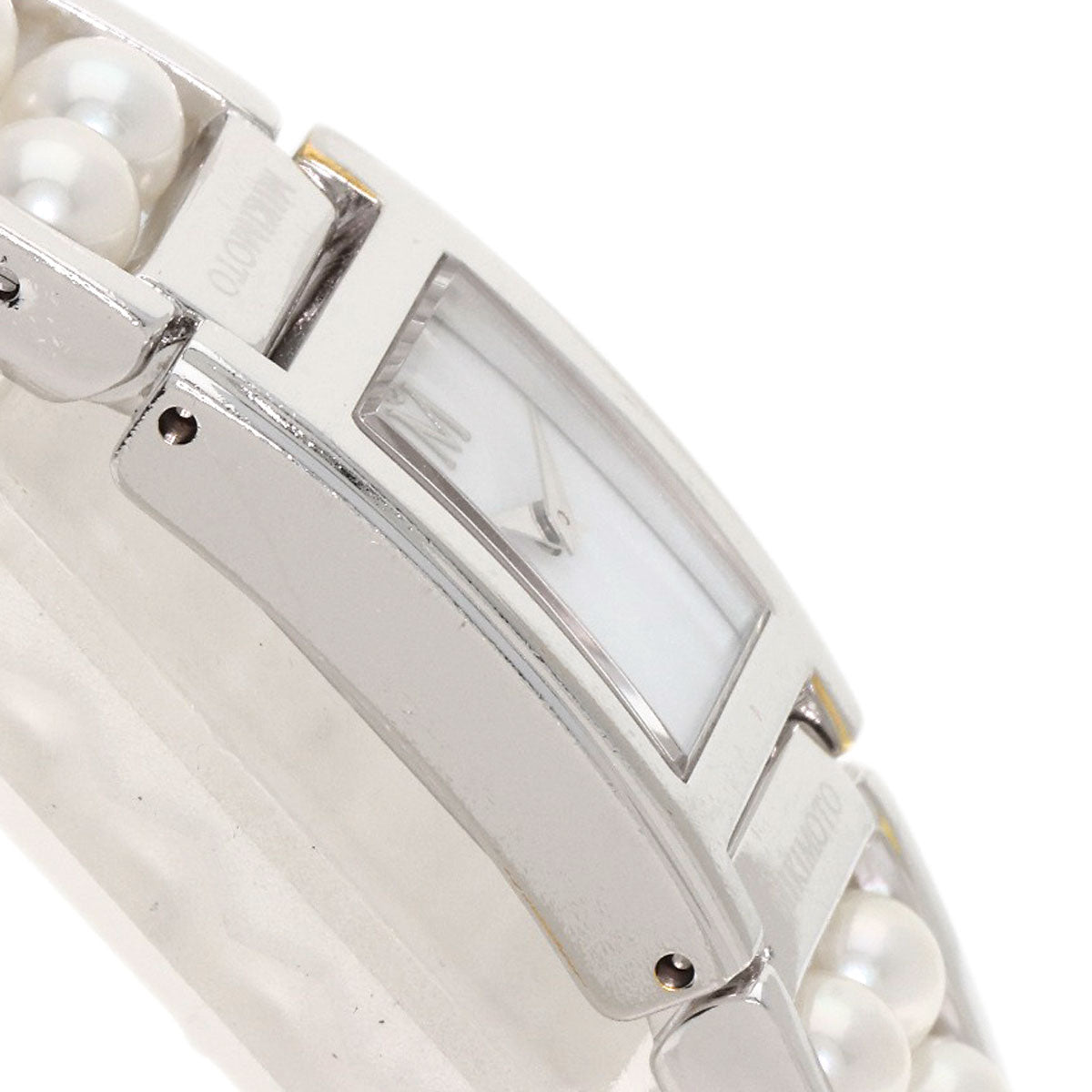 MIKIMOTO Pearl watch Watches NNS-8019PF Stainless Steel/SSxPearl Ladies