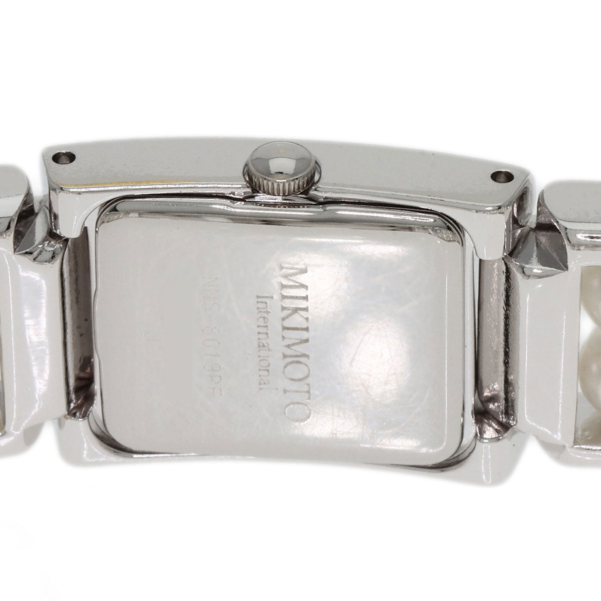 MIKIMOTO Pearl watch Watches NNS-8019PF Stainless Steel/SSxPearl Ladies