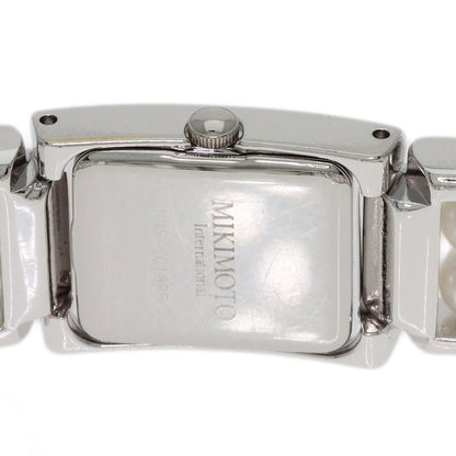 MIKIMOTO Pearl watch Watches NNS-8019PF Stainless Steel/SSxPearl Ladies