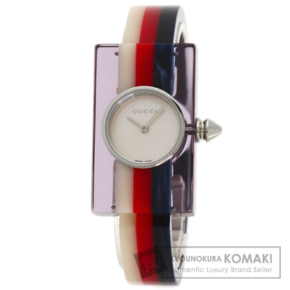 GUCCI Vintage web Watches YA143523 Stainless Steel/acrylic resin Ladies