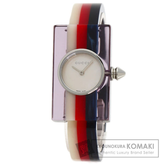 GUCCI Vintage web Watches YA143523 Stainless Steel/acrylic resin Ladies