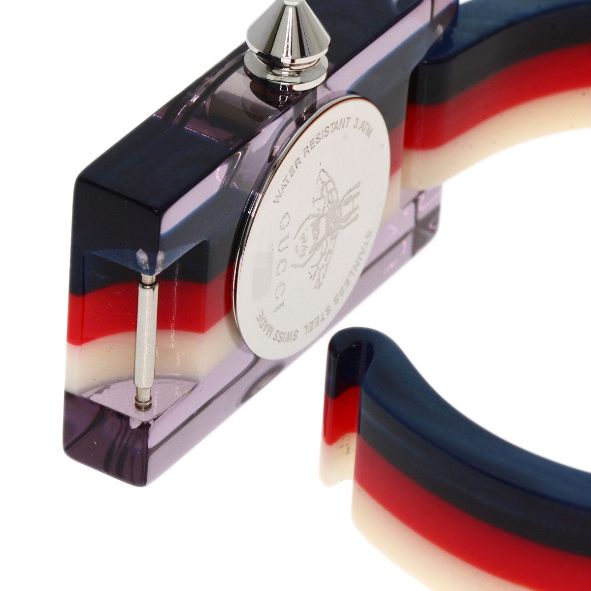 GUCCI Vintage web Watches YA143523 Stainless Steel/acrylic resin Ladies