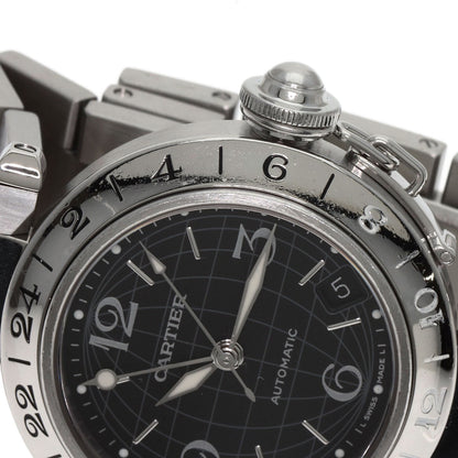 CARTIER Cartier Pasha C Meridian Watches W31079M7 Stainless Steel/Stainless Steel mens