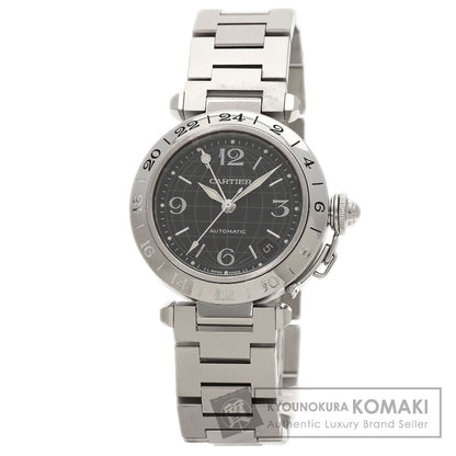 CARTIER Cartier Pasha C Meridian Watches W31079M7 Stainless Steel/Stainless Steel mens