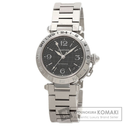 CARTIER Cartier Pasha C Meridian Watches W31079M7 Stainless Steel/Stainless Steel mens