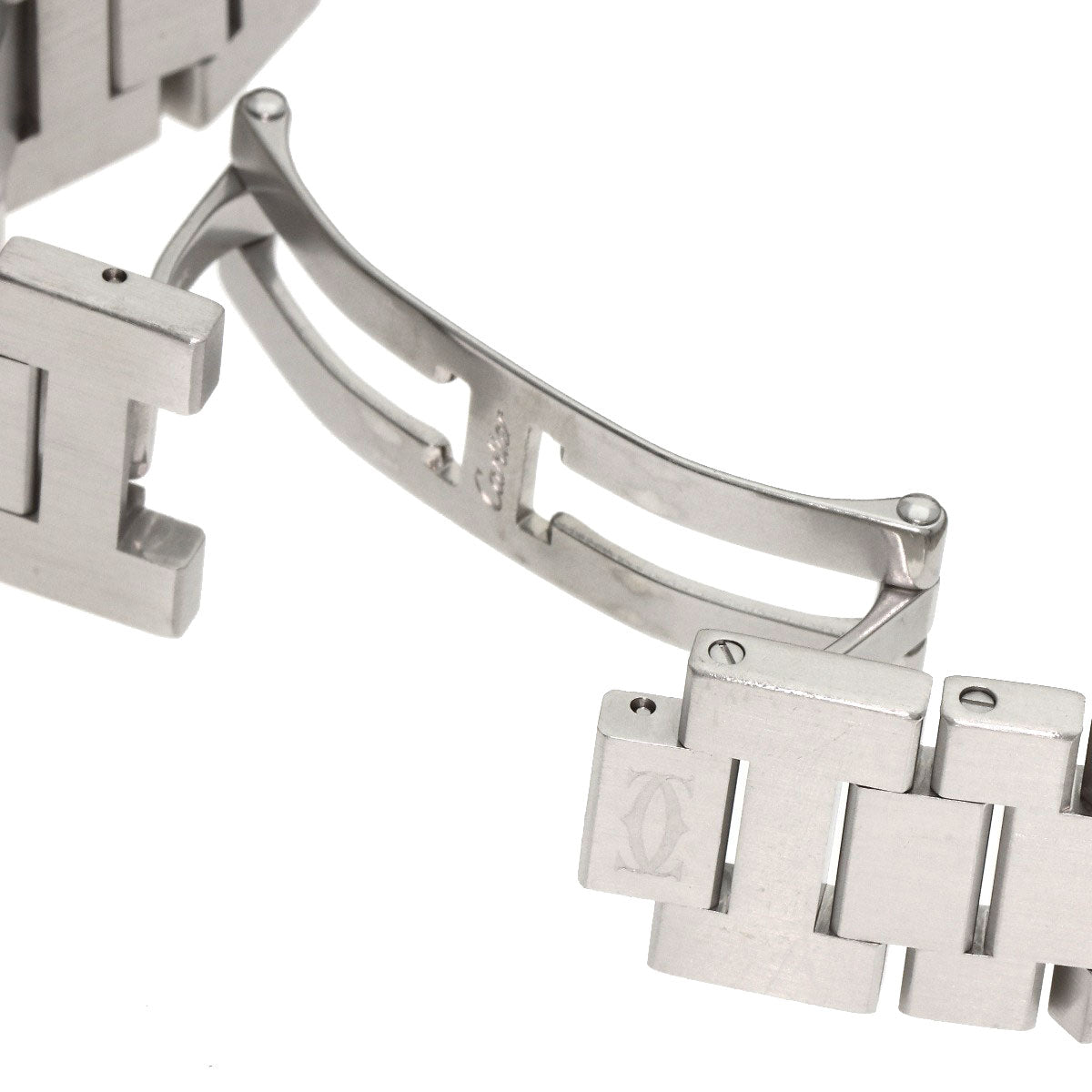 CARTIER Cartier Pasha C Meridian Watches W31079M7 Stainless Steel/Stainless Steel mens