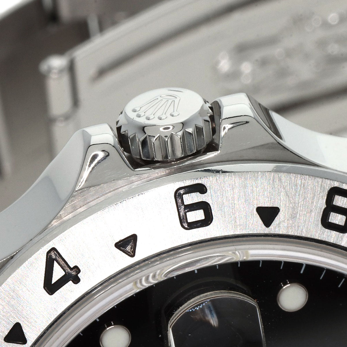 ROLEX explorer 2 roulette Watches 16570T Stainless Steel/Stainless Steel mens