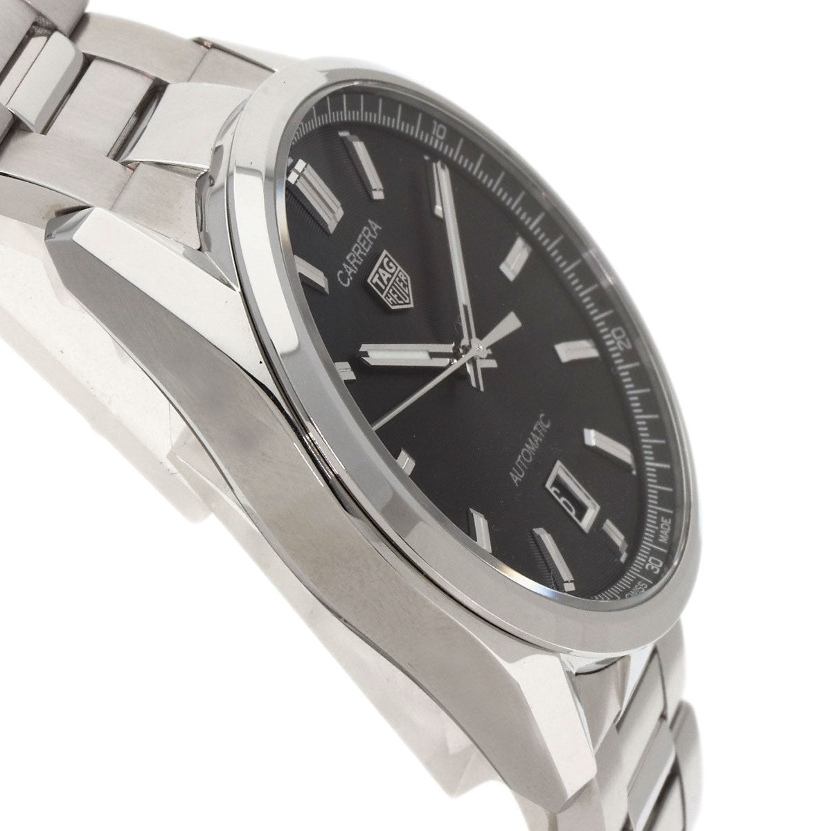 TAG HEUER Carrera Caliber 5 Watches WBN2110.BA063 Stainless Steel/Stainless Steel mens