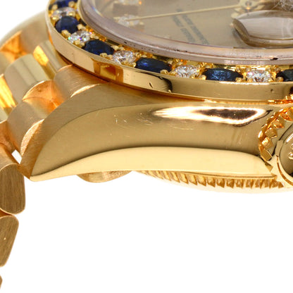 ROLEX Datejust Sapphire Diamond Watches 69198SA K18 Yellow Gold/18K Yellow Gold Ladies