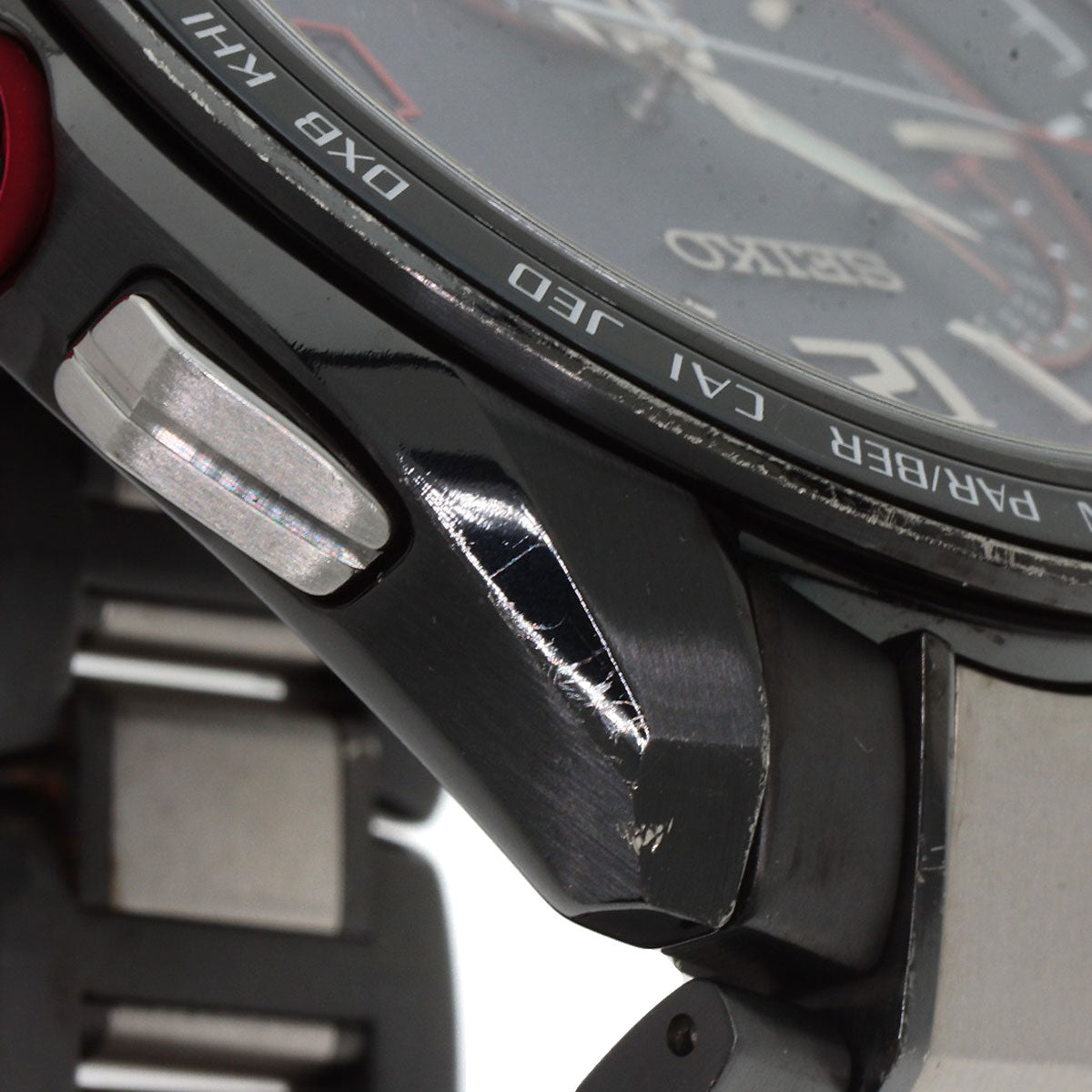 SEIKO Brights Flight Expert Watches SAGA267 8B63-0AS0 titaniumCeramic/titaniumCeramic mens