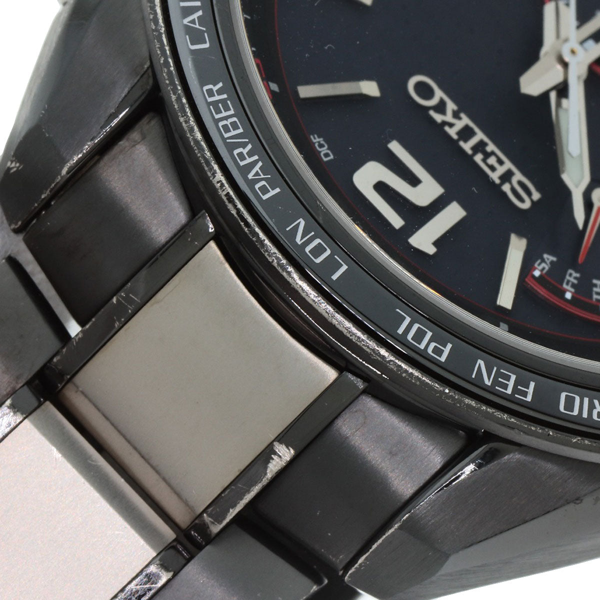 SEIKO Brights Flight Expert Watches SAGA267 8B63-0AS0 titaniumCeramic/titaniumCeramic mens