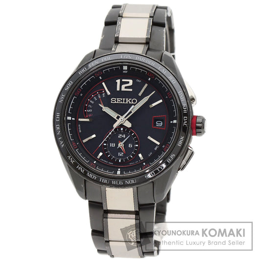 SEIKO Brights Flight Expert Watches SAGA267 8B63-0AS0 titaniumCeramic/titaniumCeramic mens