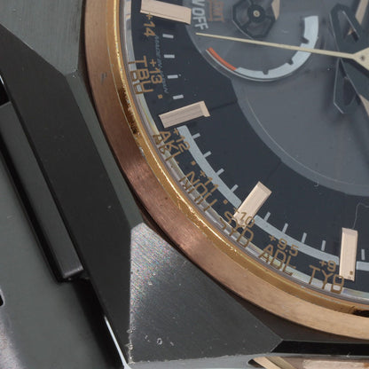 CITIZEN Eco Drive Satellite Wave Watches F100-T021425 CC2004-59E Titanium/Titanium mens