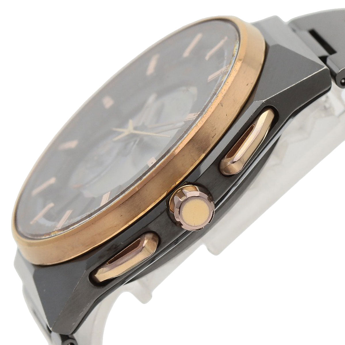 CITIZEN Eco Drive Satellite Wave Watches F100-T021425 CC2004-59E Titanium/Titanium mens