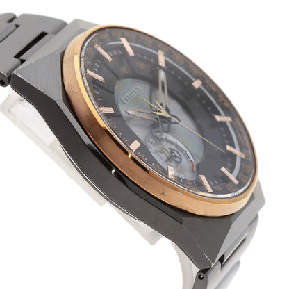 CITIZEN Eco Drive Satellite Wave Watches F100-T021425 CC2004-59E Titanium/Titanium mens