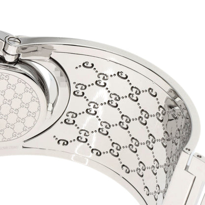 GUCCI Twirl Wide Bangle Watches YA112 Stainless Steel/Stainless Steel Ladies